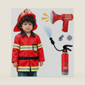Liberry Firefighter Costume Toy for Kids 3 4 5 Years Old with Sound