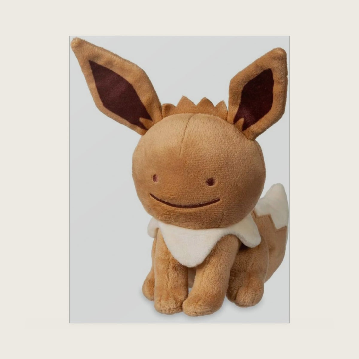 Center: Ditto As Eevee Plush
