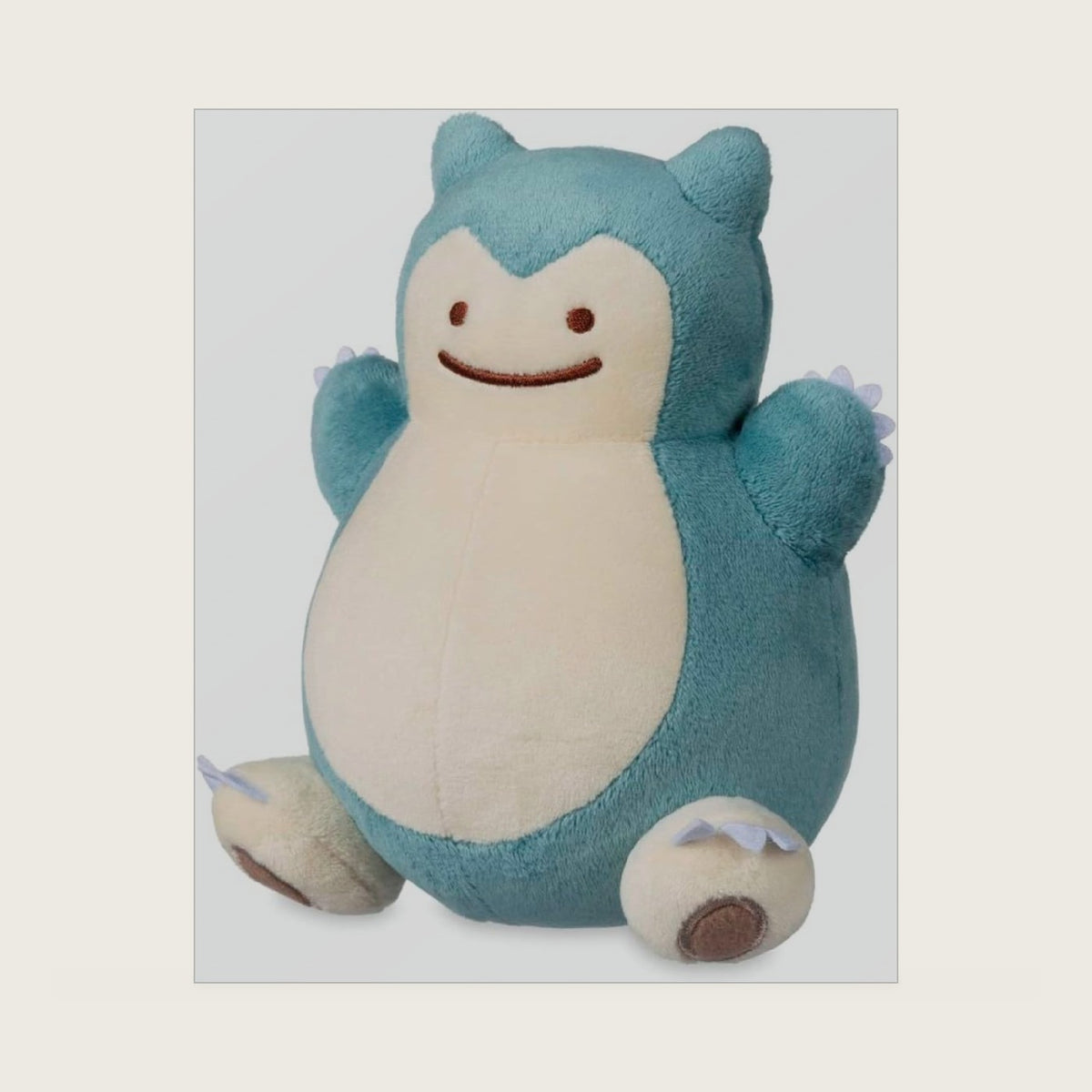 Center: Ditto As Snorlax Poké Plush