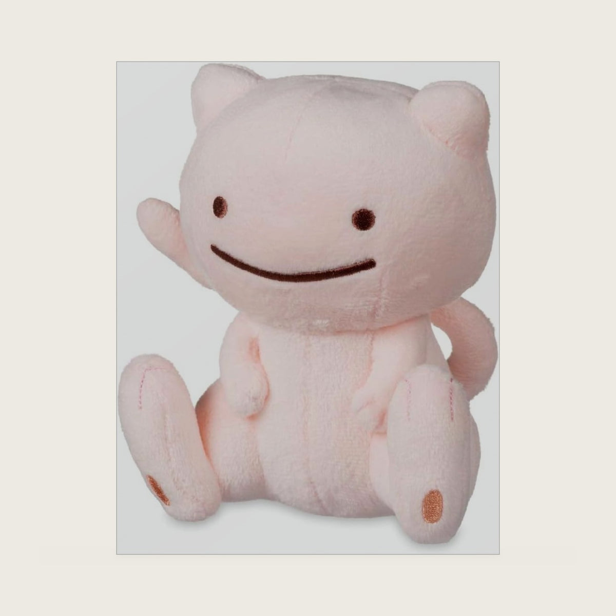 Center: Ditto As Mew Plush
