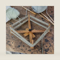 Craftana Handmade Beechwood Amish Swift for Yarn Winding, Natural Wood, Traditional Design, for Knitting and Crocheting