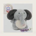 IKASA Microwavable Elephant Stuffed Animal,Heating Pad for Comfort and Warmth,Heatable and Coolable 1.5lbs Weighted Lavender Scent Plush Toy,Gift for Kids Boys Girls Adults