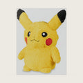 Center: Cuddly Pikachu Plush