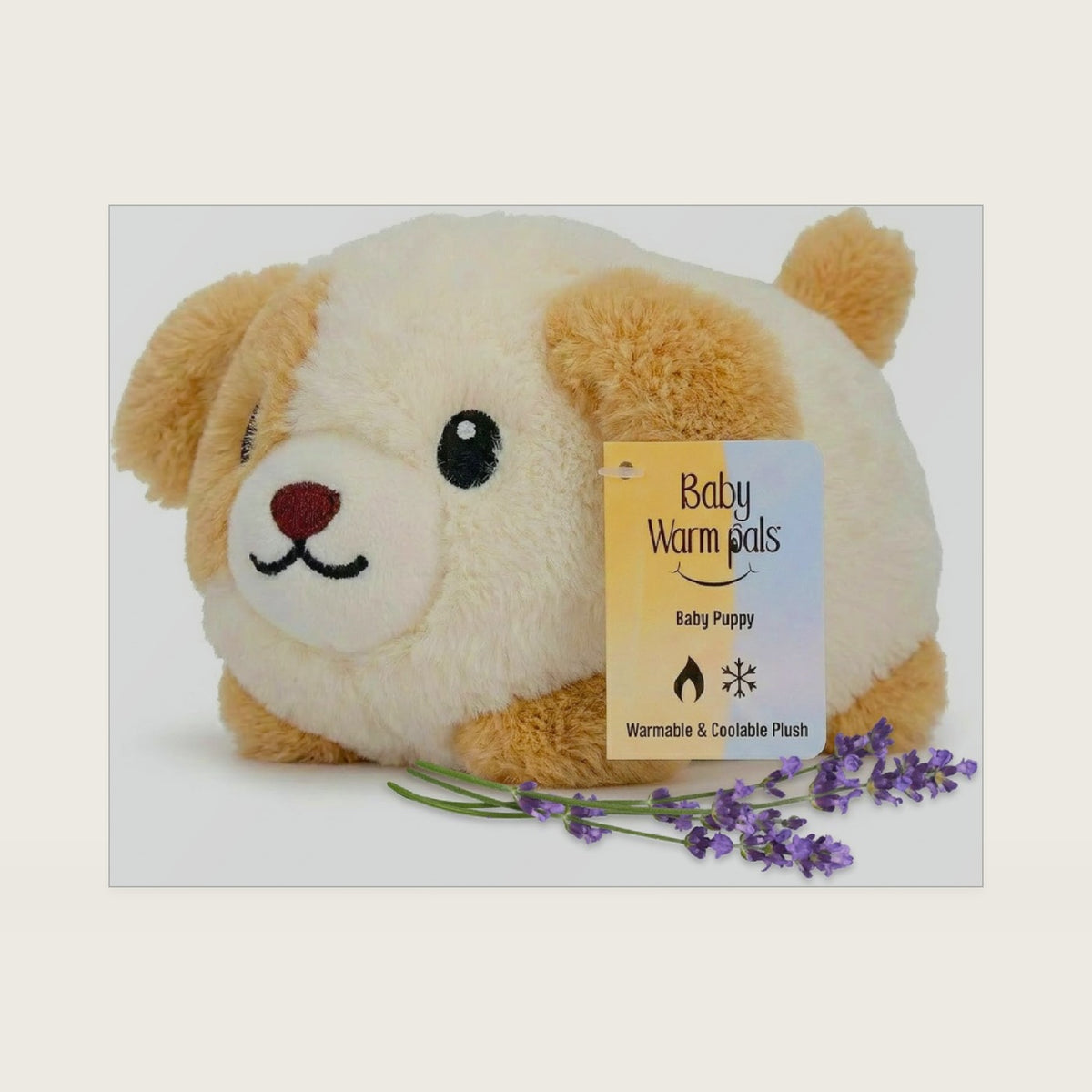 Warm Pals Baby Puppy, 3x5 Microwavable Heated Plushie