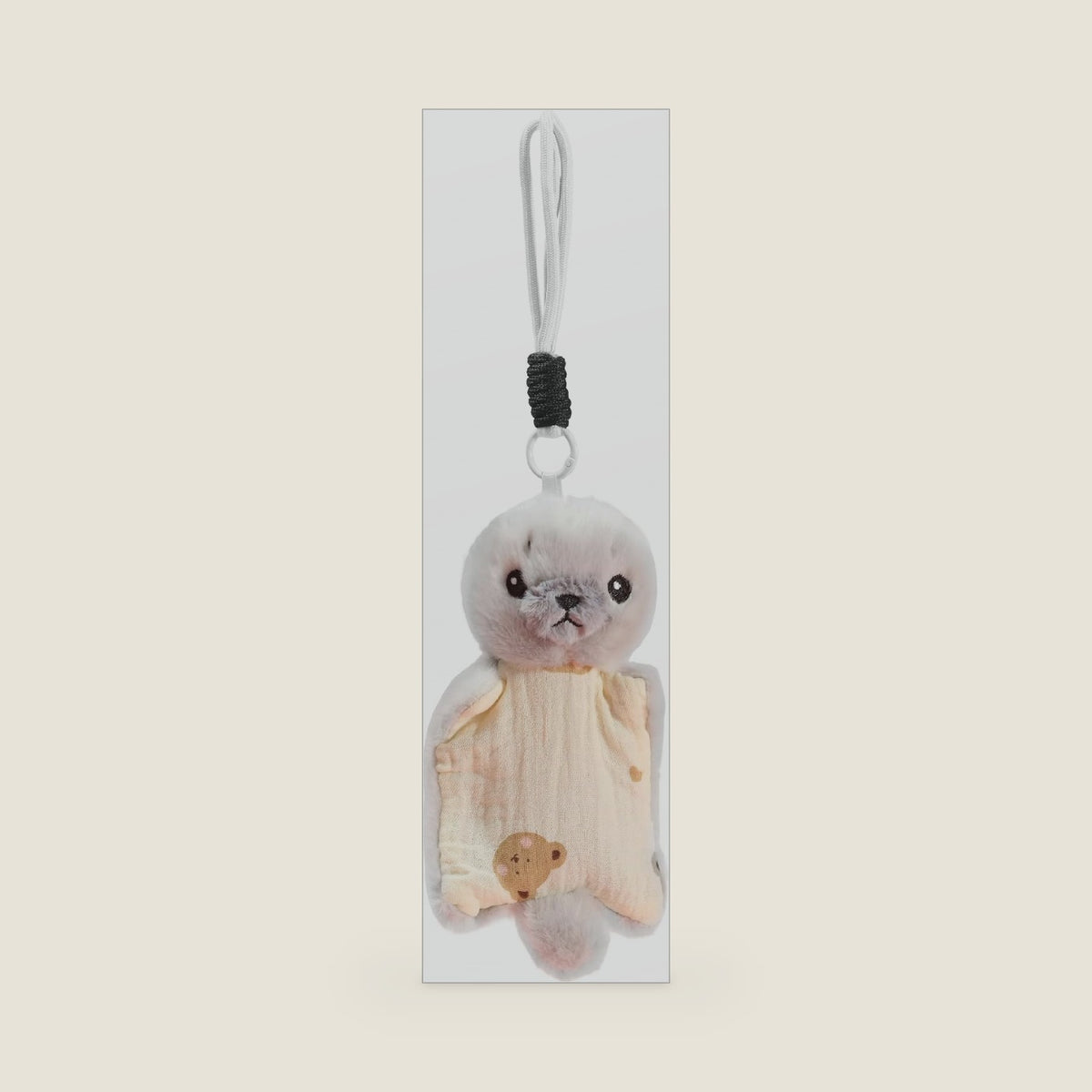 Seal Plush Keychain, 7 Inch Bean Bag Stuffed Animal, Soft Sensory Toy