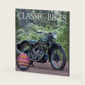 2027 Square Wall Calendar - Classic Bikes 12 x 12 Inch Monthly View, 16-Month, Transport Theme, Includes 324 Reminder Stickers