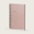 Workout Logbook & Journal - Brand New 2026 - Mind & Body Fitness Planner for Men & Women - Track your progress, take notes, and more - Full Spread (Pink)