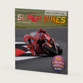 2027 Square Wall Calendar - Super Bikes 12 x 12 Inch Monthly View, 16-Month, Transport Theme, Includes 324 Reminder Stickers