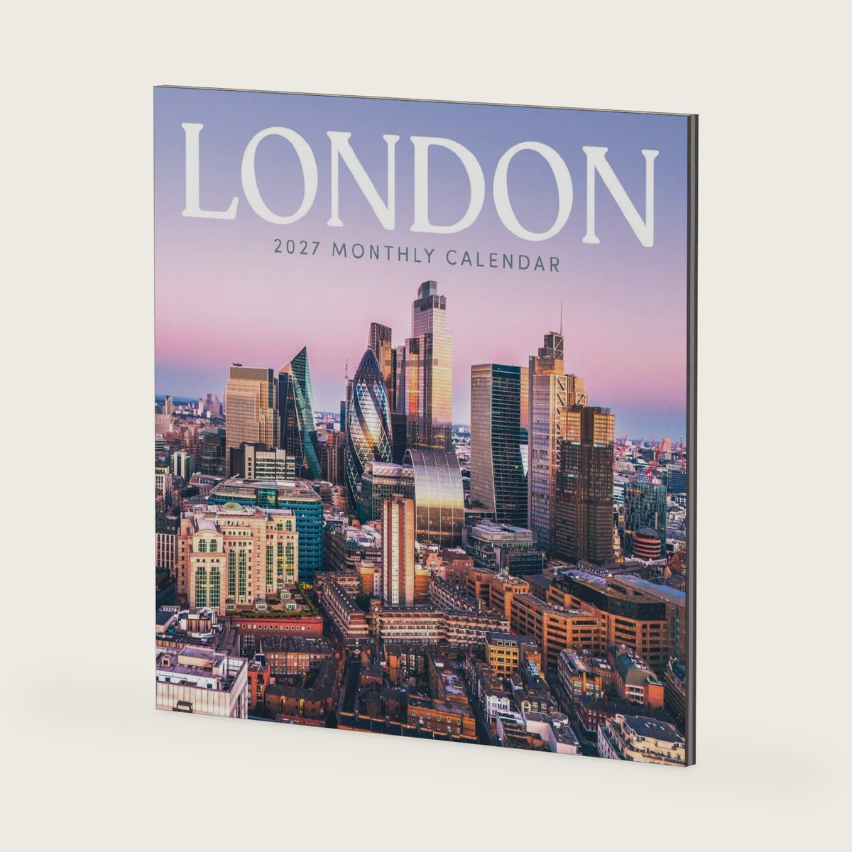 London 2027 Wall Calendar | Marble City Press | Plastic Free