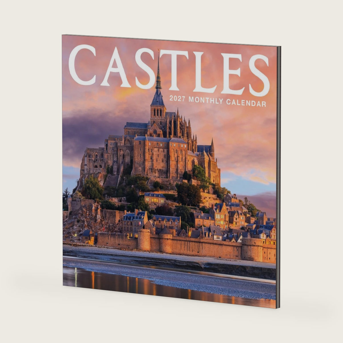 Castles 2027 Wall Calendar | Marble City Press | Plastic Free