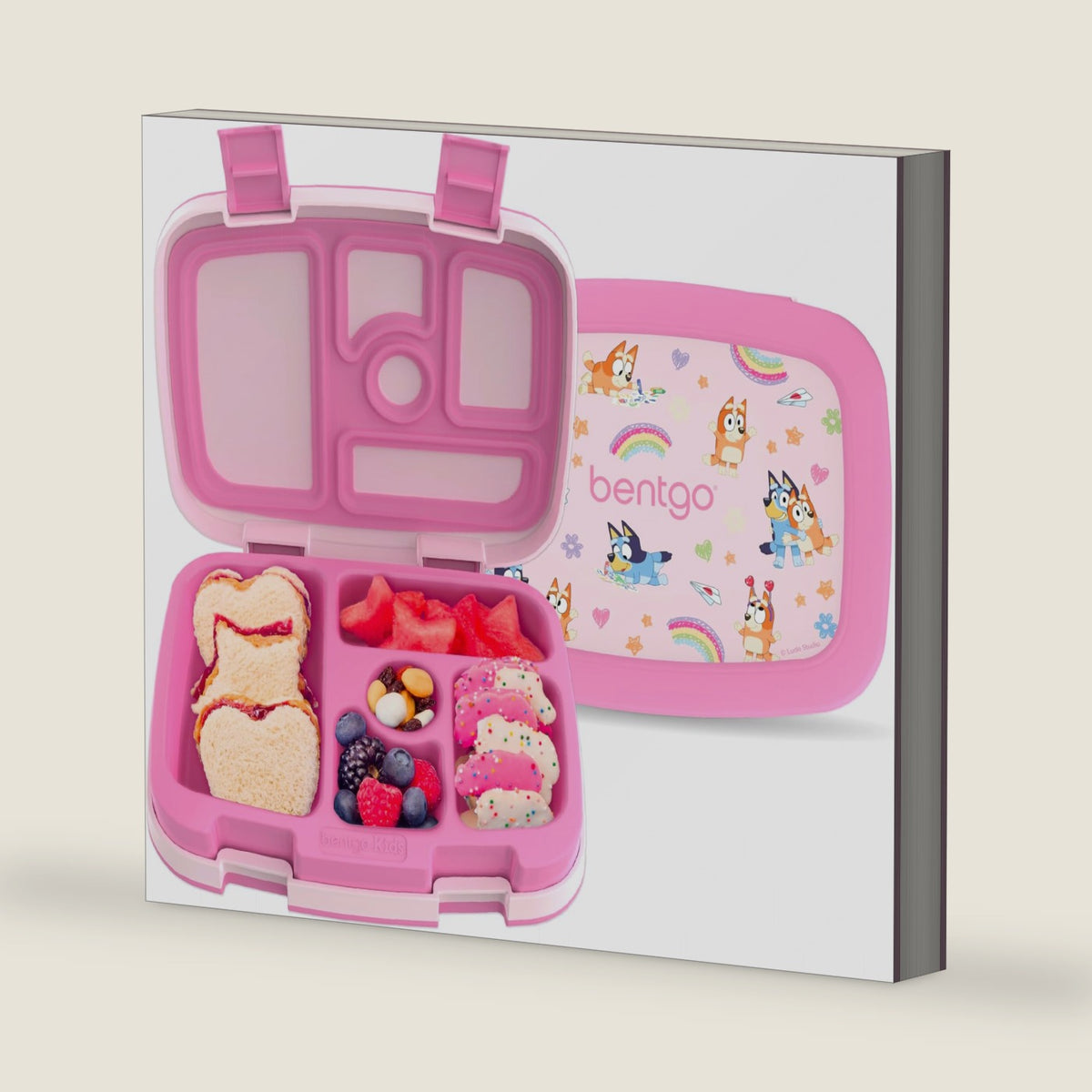Bentgo + BLUEY Kids Leak-Proof, 5-Compartment Bento-Style Kids Lunch Box