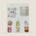 52TOYS Panda Roll The Zoo in Hands Series Plush Keychain Blind Box Stuffed Animal Plush Toy with Soft and Adorable Design, 1PC Perfect for Cuddling, Display, Ideal Gift for Panda Enthusiasts