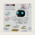 Kids Drawing Robot with 200 Cards, Toy for 3 4 5 6 7 8 Year Old Boy Girls