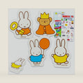 Party Favor Set - Bundle with 4 Cute Bunny Shaped Erasers Plus Stickers, More | Party Supplies Kit for Kids, Boys, Girls