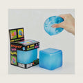 Premium Big Block Cube,Ice Cube Squishies Toys,Cube with boxGift-Ready(Blue