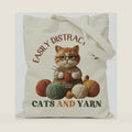 Cat Gifts Tote Bag for Women Cat Lover