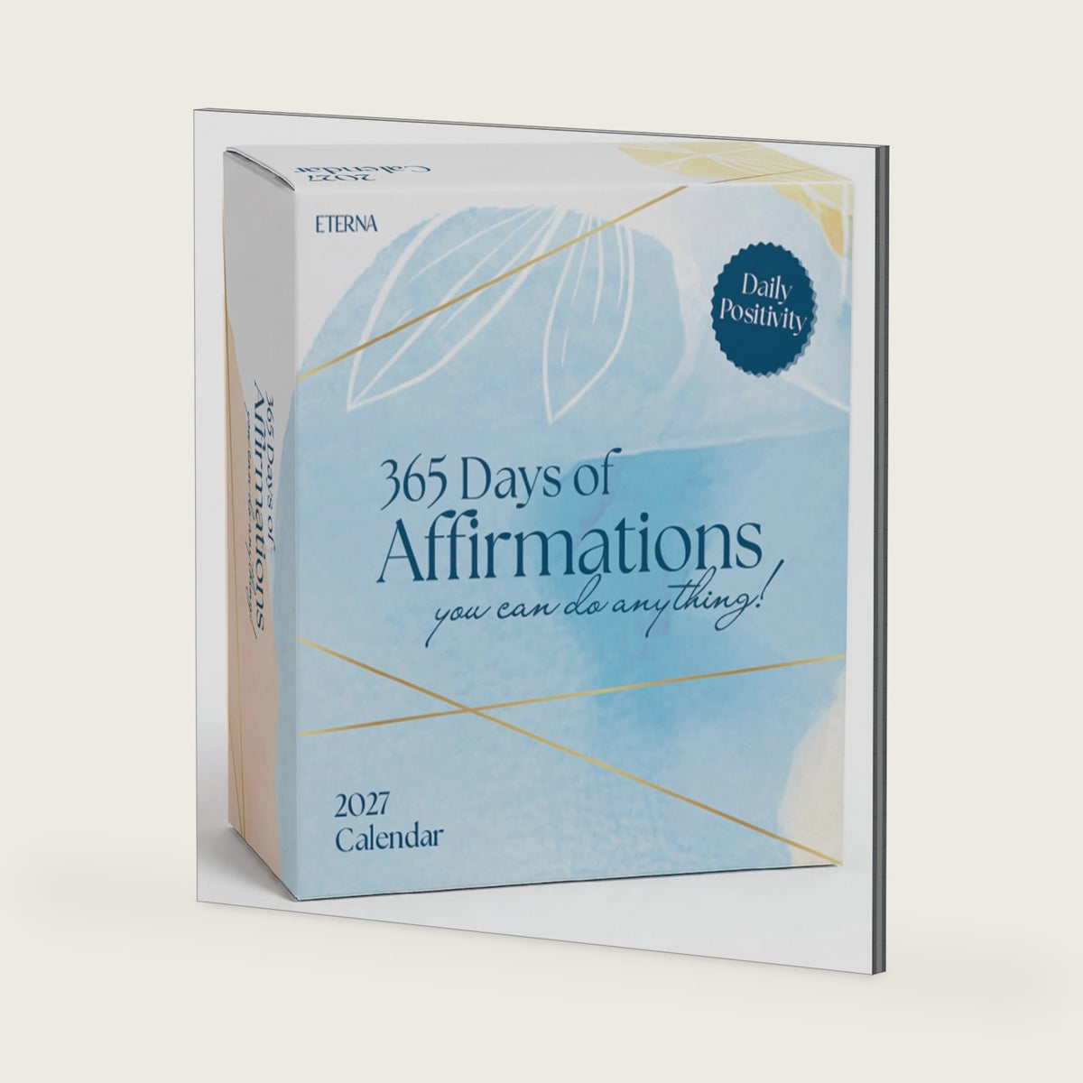 2027 Positive Affirmation Daily Desktop Calendar | 365 Days Of Affirmations