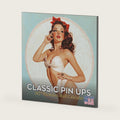 Classic Pin Ups Calendar 2027 – 16 Month Vintage Pin Up Wall Calendar, Monthly Planner, Large Writing Blocks, Thick No Bleed Paper, Made in USA, Gift for Calendar Girl Lovers