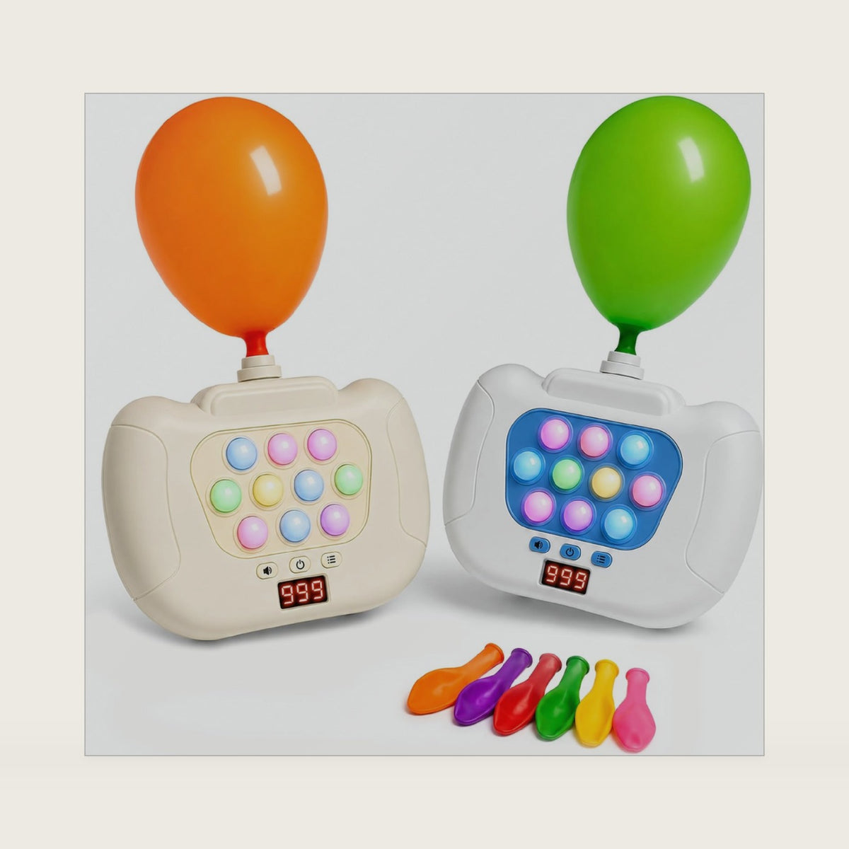2 Player Balloon Pop Game, Family Party Reaction Game