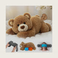 Mewaii Weighted Stuffed Animals Bear Plush with Eye Mask, 3-5 lb, 23in