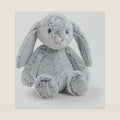 Bella Bunny Stuffed Animal, Grey Soft Plush Toy for Ages 0+
