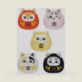 mofusand Daruma Meow Collectible Plush Mascot – One Random Design (1 of 5 Possible Designs)