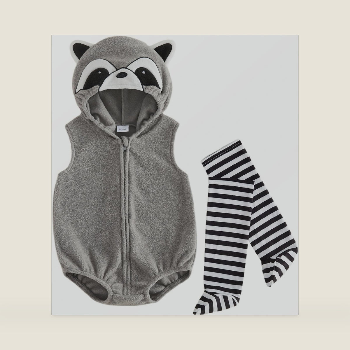 Baby Shark/Raccoon Halloween Costume Animal Outfits