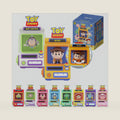 TOP TOY x Disney Pixar Toy Story Blind Box Figures, Claw Machine Series Mystery Box, Random Action Figures Collectible Toy for Desk Home Decor, Holiday Birthday Gifts for Girls Boys, Single Box