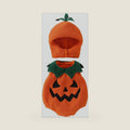 Newborn Baby Girl boy Halloween Costumes Sleeveless Pumpkin Fleece Romper Overalls Hat Halloween Outfit 0-18M