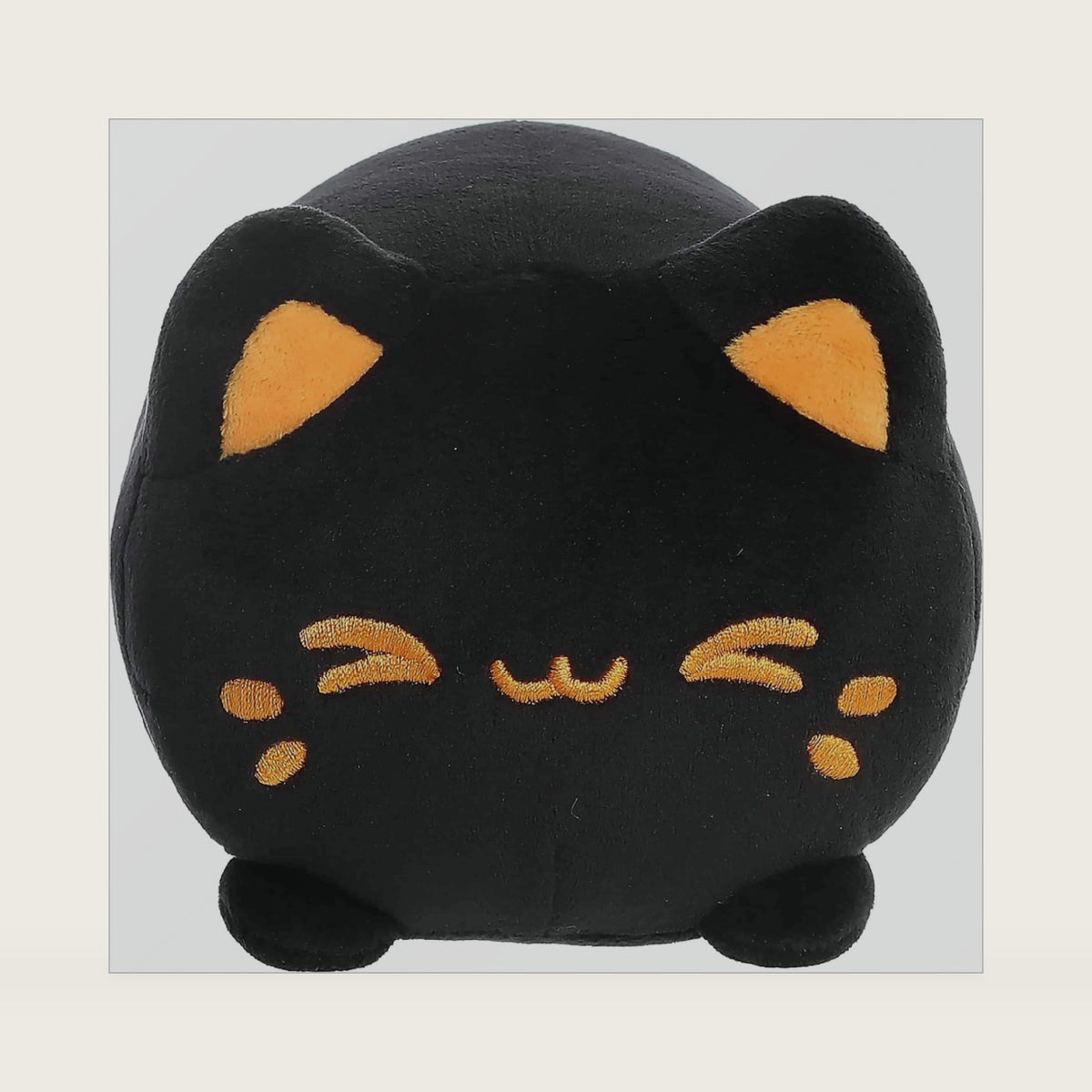 Tasty Peach 7" Pumpkin Sesame Meowchi Spooky Stuffed Animal