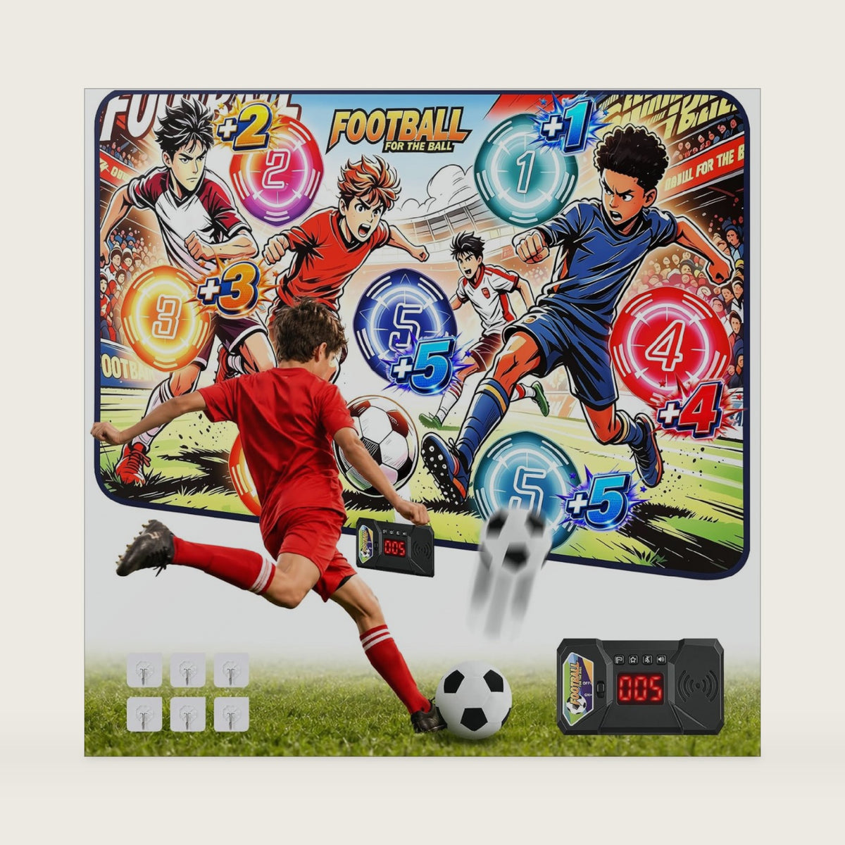 Electronic Scoring Soccer Toy Game Set for Kids
