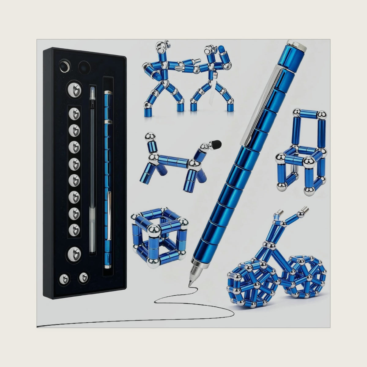 Magnetic Fidget Pen Stress Relief Toy for Teens and Adults