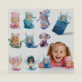 Fantasy Deep Sea Themed Blind Box, Single Box Cute Collectible Figure,Ocean Creature Action Figures Desk Decor, 4.7 Inch Collectible Toys Birthday for Kids, Teens, Adults