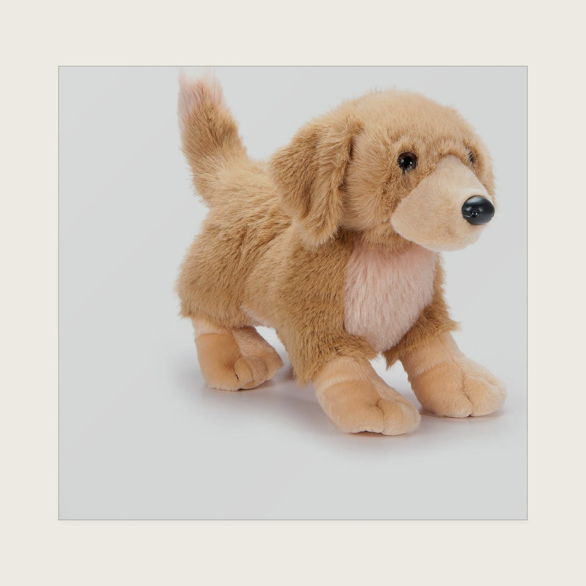 The Petting Zoo Golden Retriever Dog Stuffed Animal Plush, Kids Gifts, 8 in