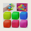 Slow Rising Stress Cube - Dough Stress Balls for Kids Adults Fidget Toys Squishy Toys for Anxiety Relief Soft Squeeze Toys Sensory Toys for Kids with Autism Classroom Prize Party Favors Toys