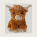 The Petting Zoo Highland Cow Stuffed Animal Plush, Babiez, Kids Gifts, 6 in