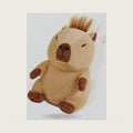 Bouncing Capybara Plush Toy That Repeats What You Say – Funny Talking Musical Capybara Gifts, Gag Gift for Adults, Novelty Stress Relief Stuffed Animal, White Elephant Gifts for Teens & Coworkers