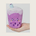 Squishable - Snacker Bubble Tea S1 E2 - Comfort Food Collection - 6.5 in - Soft Toy Collectible Stuffed Animal