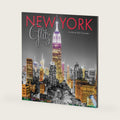 Graphique New York Glitz 2027 Wall Calendar | 12” x 12” | Thick Paper | Home & Office Organizer | Large Monthly Grid | 3 Languages & Marked Holidays | 4 Month Preview Page for 2028