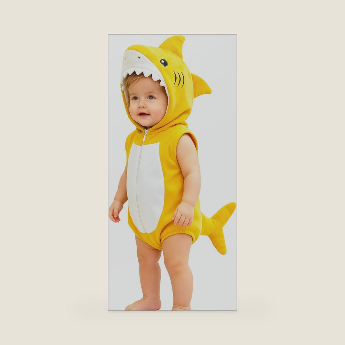 Baby Boy Girl Shark Costume Cute Halloween Outfit