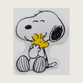 Northwest Peanuts Best Friends Cloud Pillow 12 inches, Plush Snoopy Stuffed Toy, Kids Room Decor, Cartoon Character Pillow, Gift for Boys & Girls
