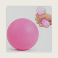 Squishy Pink Dough Stress Ball for Kids and Adults, Slow Rising Sensory Fidget Toy for Anxiety Relief