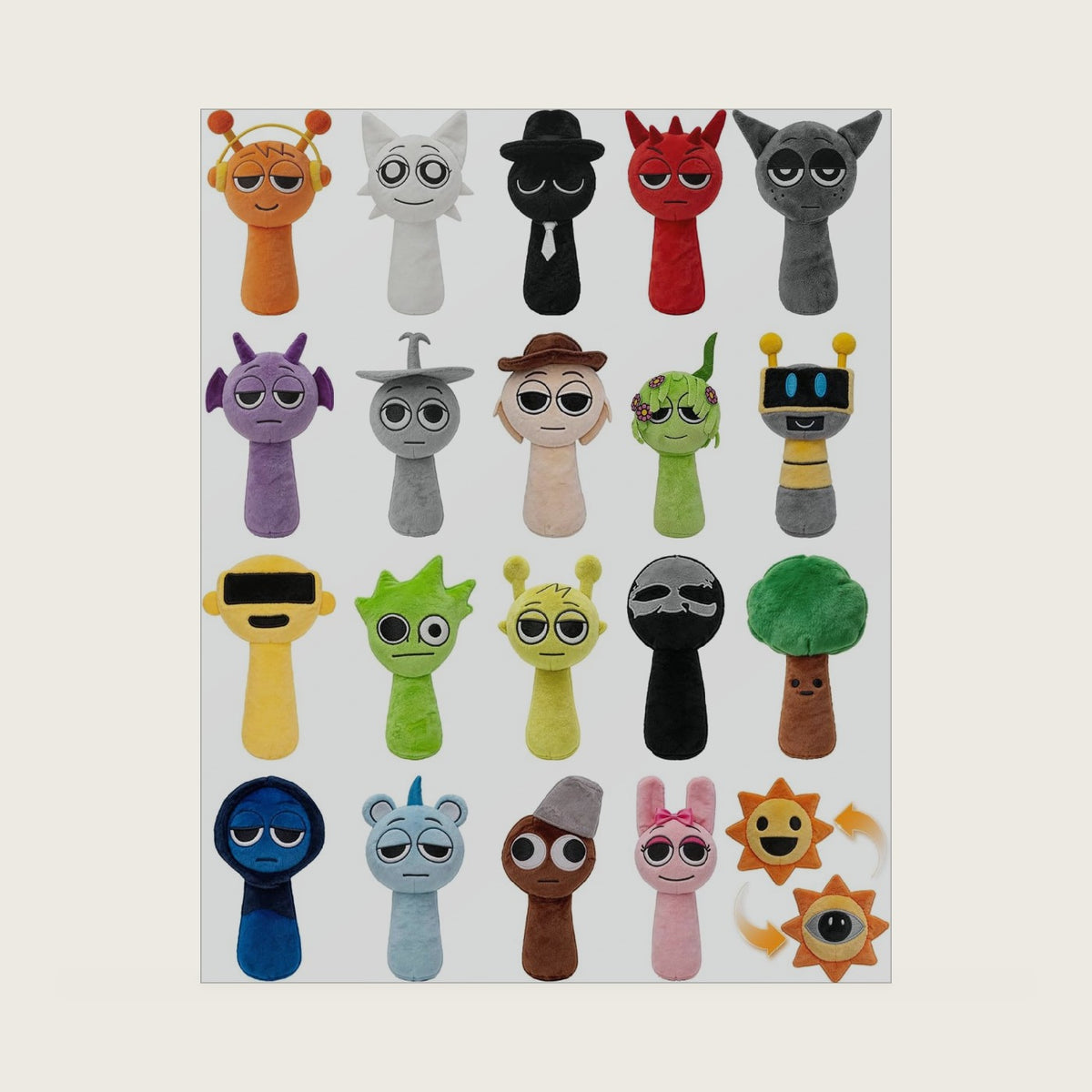 Plush Toys Song Game Plushies Stuffed Dolls, 20PCS