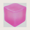 Squishy Cube Fidget Cube Squeeze Toy, 1.97" Soft Sensory Stress Relief Toy, Portable Desk Toy for Office, Travel and Home, Kids & Adults (Pink)