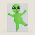 Inflatable Alien Costume for Kids, Funny Halloween Blow Up