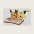 Center: Seasonal Celebrations: Pikachu & Eevee Discovery Days Plush