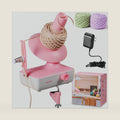 QXQXIN Yarn Winder, Electric Yarn Ball Winder with Stepless Speed 2 Min/Ball, 10oz Large Capacity Spinner for Crocheting, Automatic Yarn Cake Roller with Adjustable Strong Tension, Ideal for Knitters