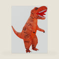 Inflatable Dinosaur Costume for Adults, Funny T-rex Blow Up