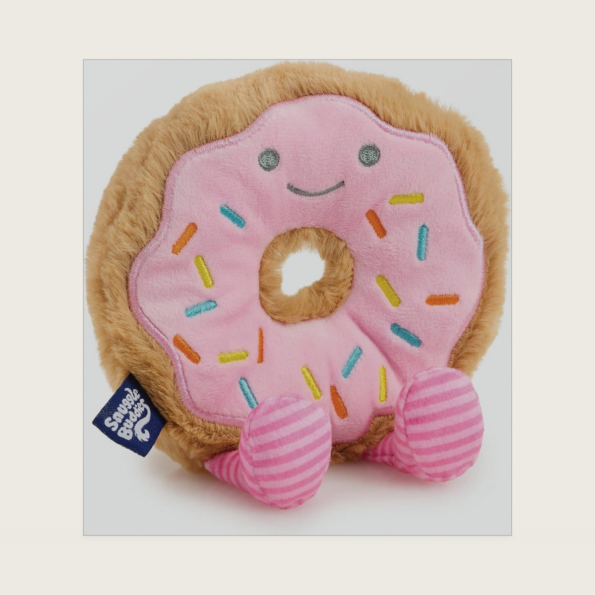 Yummy Buddy Doughnut Plush Toy, for Ages 0+