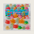 JOYIN 30PCS Glitter Mochi, Cute Sea Animal Mochi Squishy Toys to Squeeze, Stress Relief Fidget Toys for Kids, Valentine's Party Favors, Classroom Exchange Prizes for Boys and Girls, Halloween